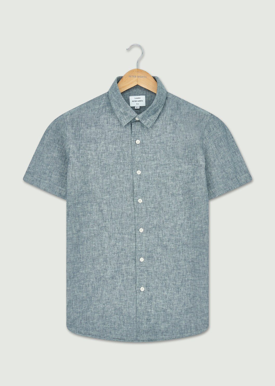 Brunel Short Sleeved Shirt - Navy