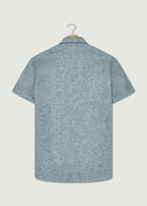 Brunel Short Sleeved Shirt - Navy