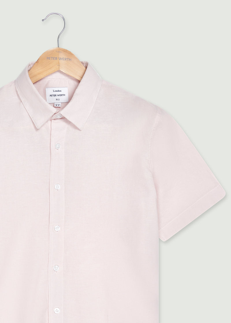 Brunel Short Sleeve Shirt - Pink