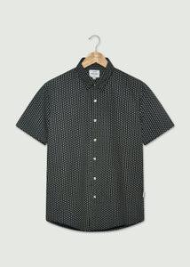 Acre Short Sleeved Shirt - Black/White
