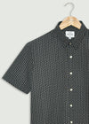 Acre Short Sleeve Shirt - Black/White