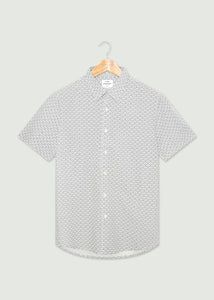 Darnley Short Sleeved Shirt - White/Navy