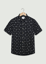 Load image into Gallery viewer, Hargrave Short Sleeve Shirt - Black/White