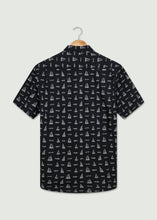 Load image into Gallery viewer, Hargrave Short Sleeve Shirt - Black/White