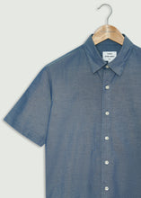 Load image into Gallery viewer, Scrutton Short Sleeved Shirt - Indigo
