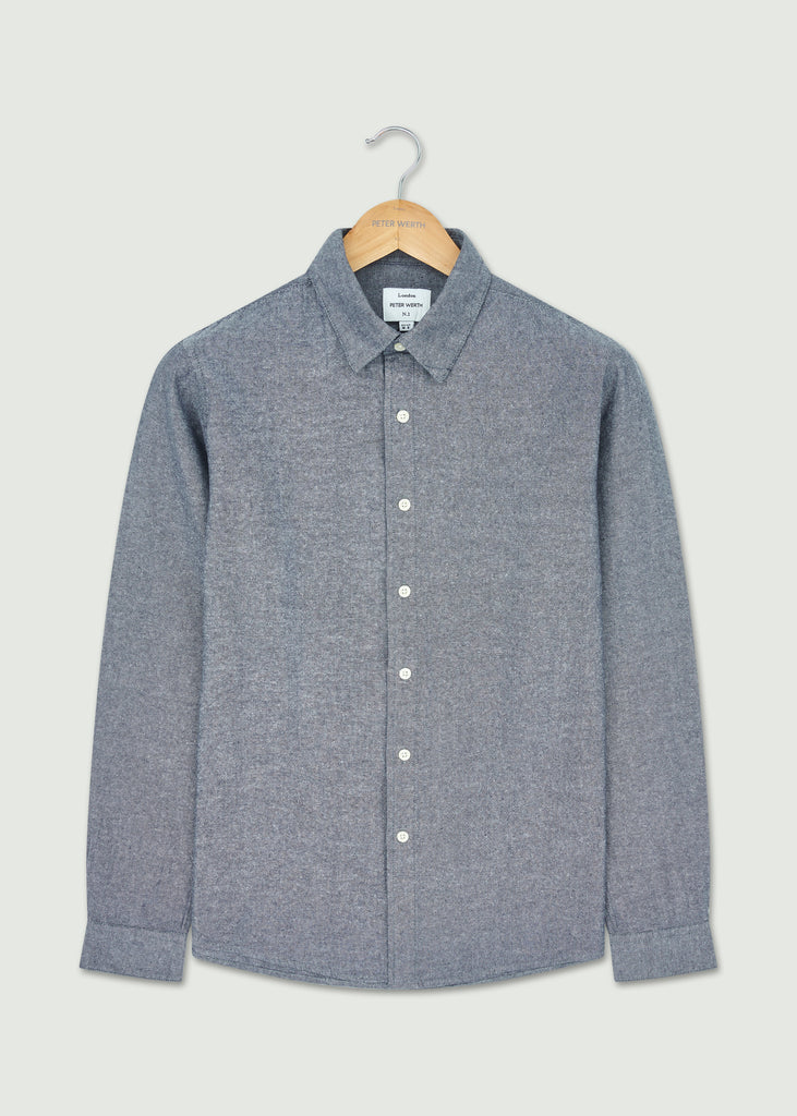 Barossa Long Sleeve Shirt - Dark Indigo