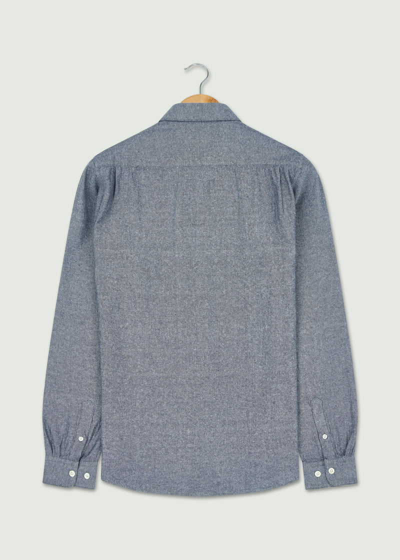 Barossa Long Sleeve Shirt - Dark Indigo