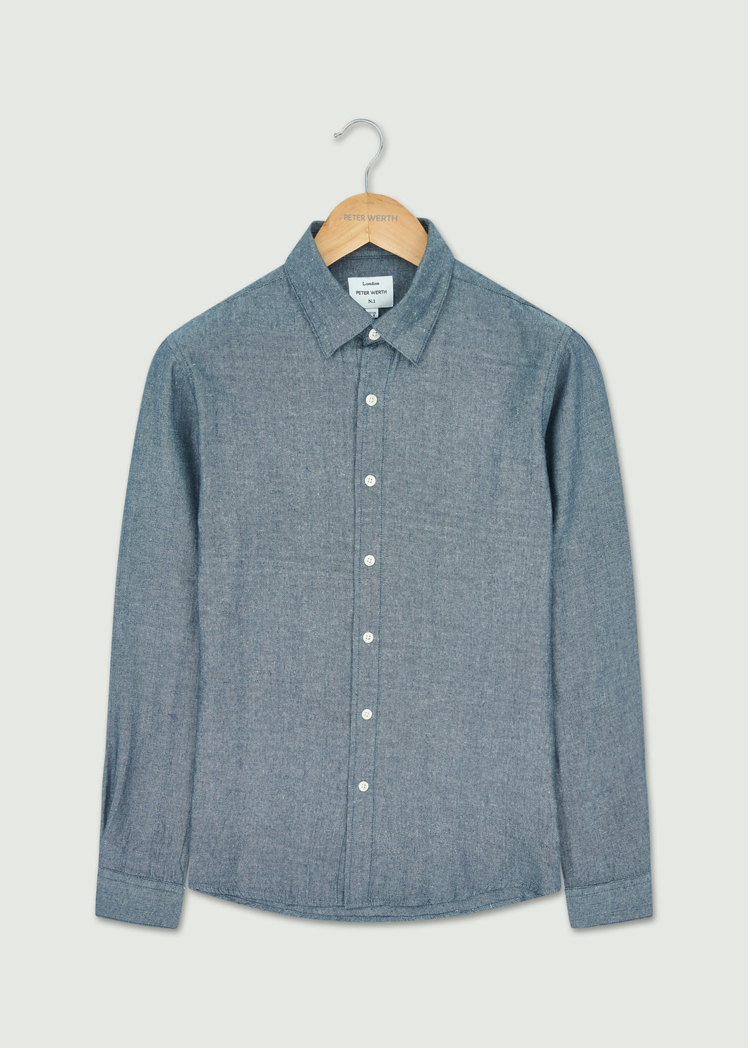 City Long Sleeve Shirt - Dark Indigo