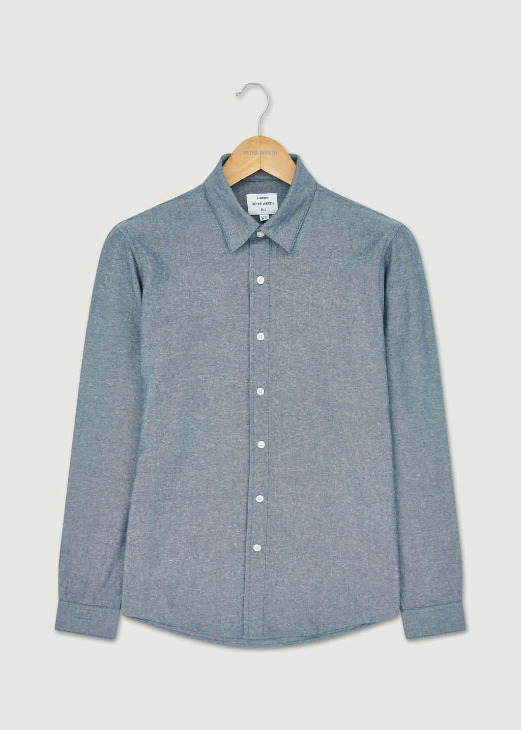 Dane Long Sleeve Shirt - Dark Indigo