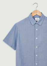Load image into Gallery viewer, Eddie Short Sleeve Shirt - Indigo