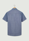 Frank Short Sleeve Shirt - Indigo