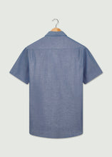 Load image into Gallery viewer, Frank Short Sleeved Shirt - Indigo