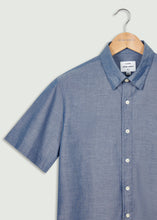 Load image into Gallery viewer, Frank Short Sleeved Shirt - Indigo