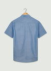 Gav Short Sleeve Shirt - Indigo