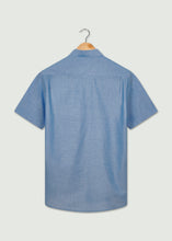 Load image into Gallery viewer, Gav Short Sleeved Shirt - Indigo