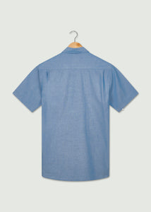 Jim Short Sleeve Shirt - Indigo