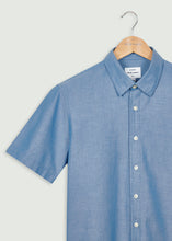 Load image into Gallery viewer, Jim Short Sleeve Shirt - Indigo