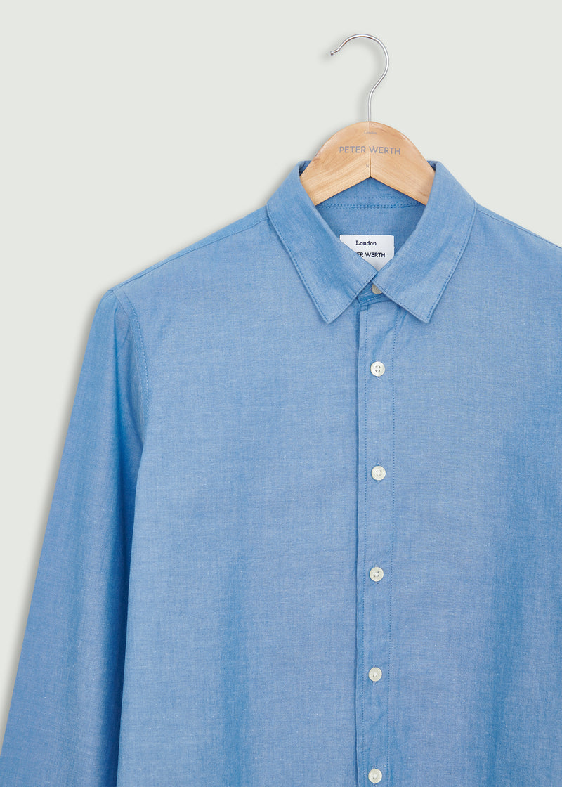 James Long Sleeve Shirt - Indigo