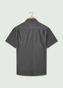 Ken Short Sleeve Shirt - Charcoal