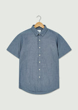 Load image into Gallery viewer, Leo Short Sleeve Shirt - Dark Indigo