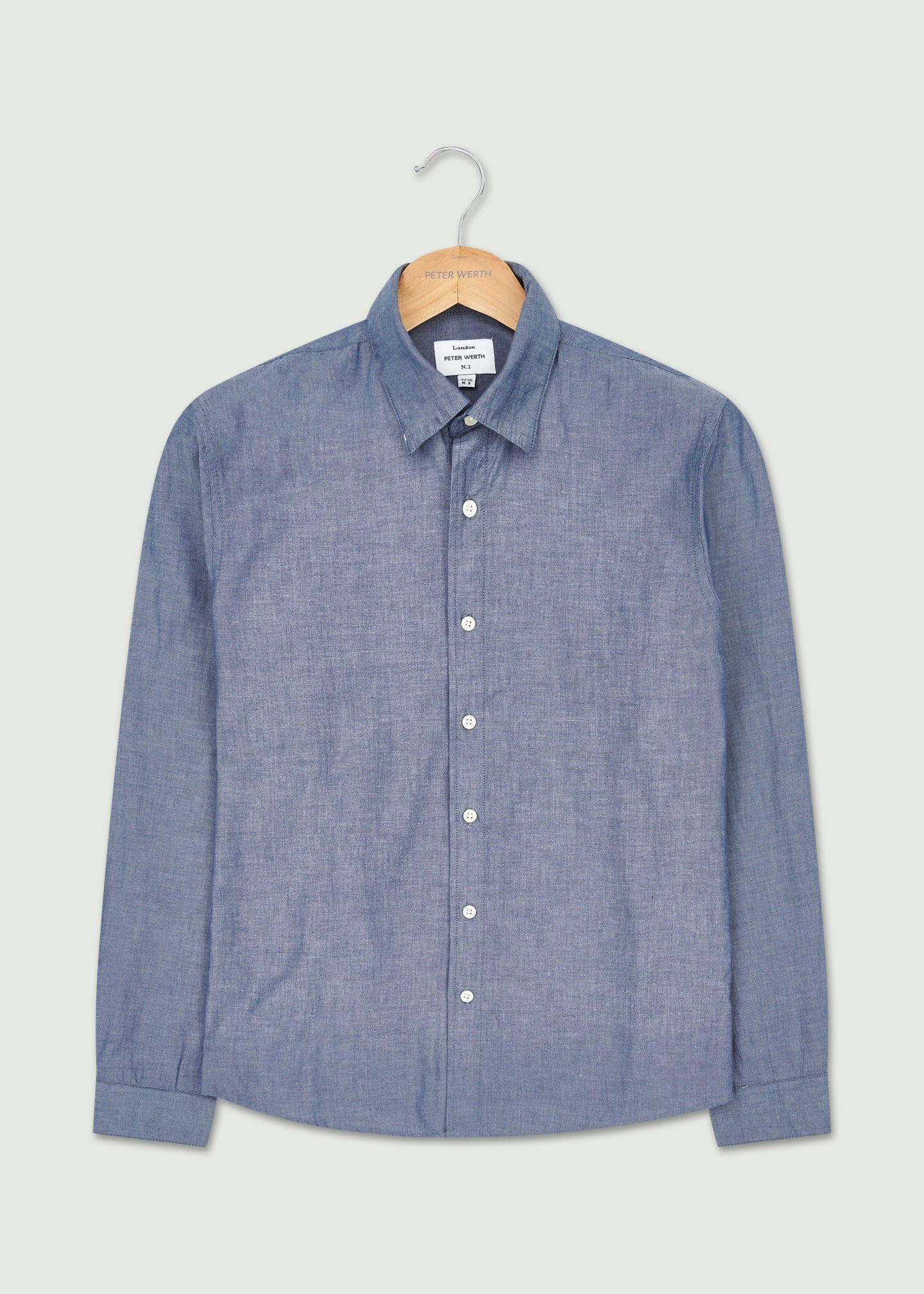 Leonardo Long Sleeve Shirt - Dark Indigo