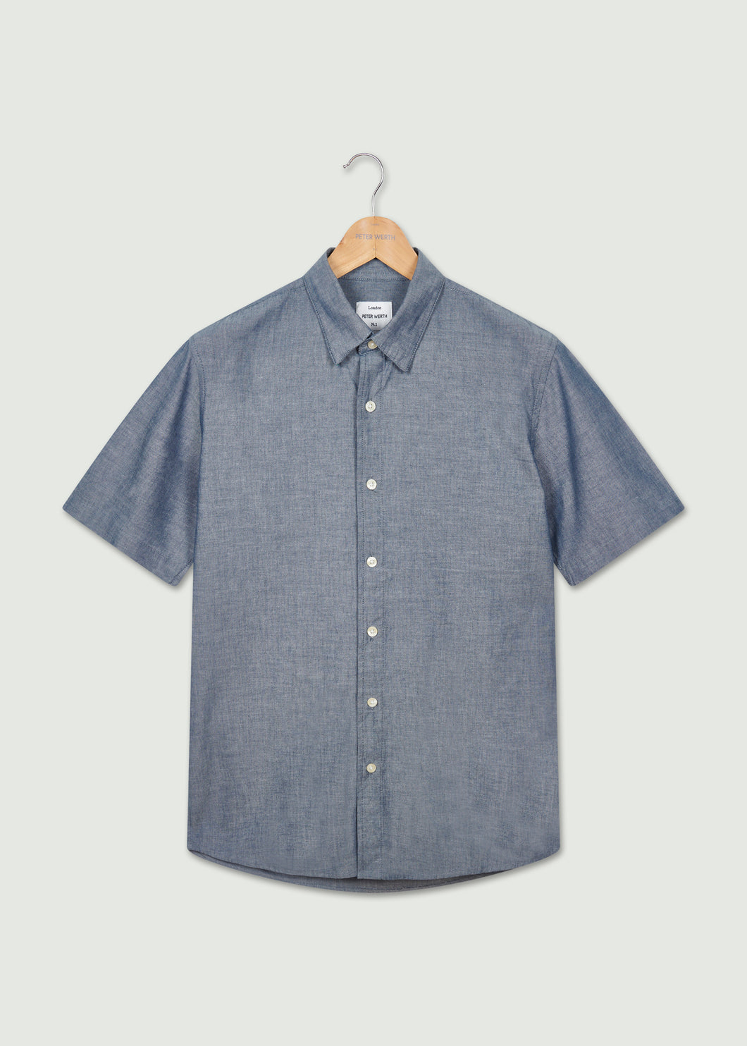 Tenter Short Sleeved Shirt - Charcoal