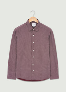 Maxwell Long Sleeved Shirt - Burgundy