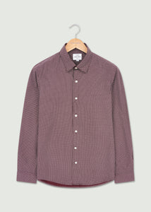 Maxwell Long Sleeved Shirt - Burgundy