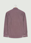 Maxwell Long Sleeve Shirt - Burgundy