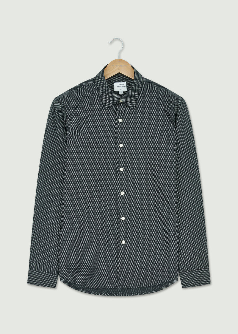 Niles Long Sleeved Shirt - Black