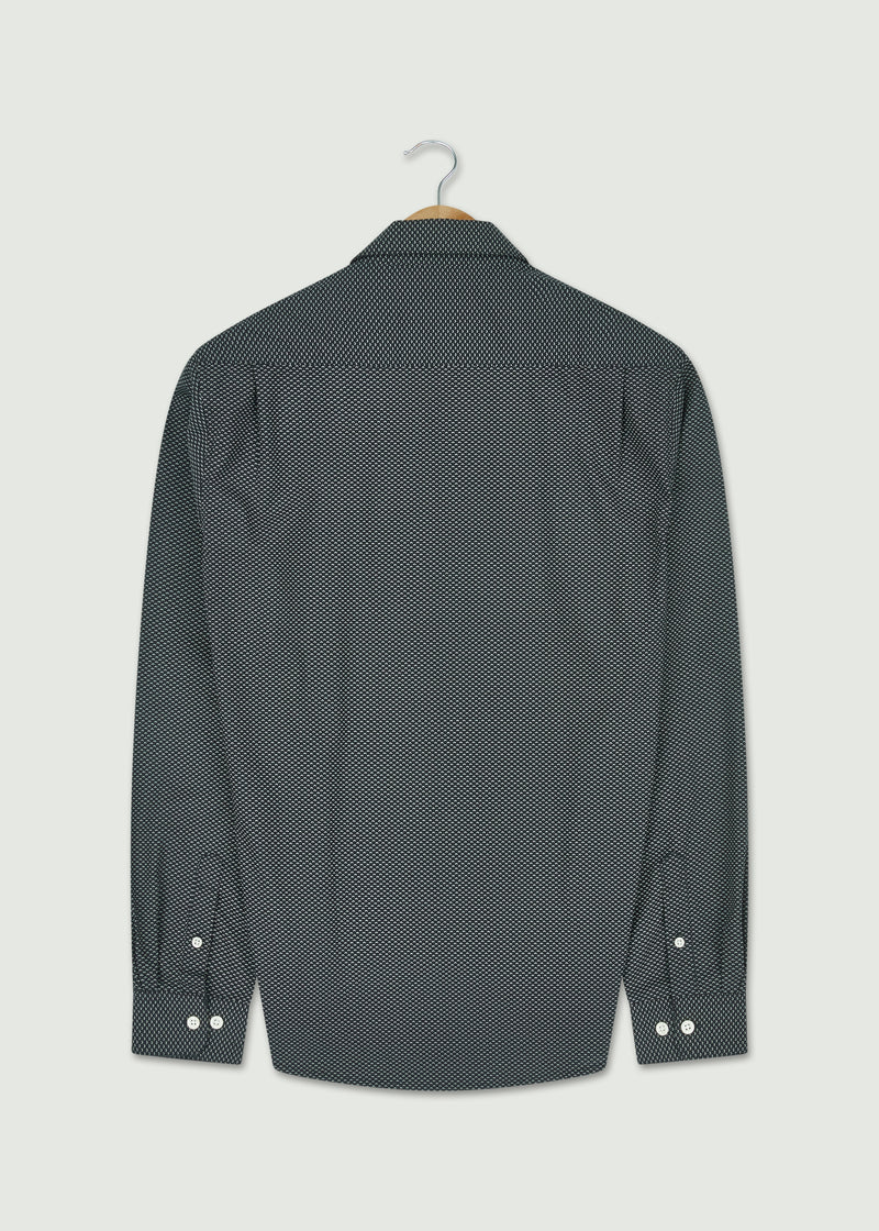 Niles Long Sleeve Shirt - Black