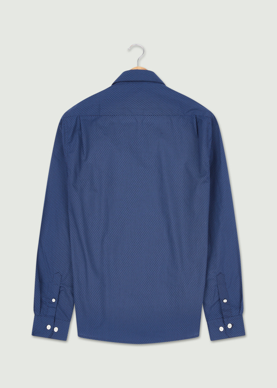 Otis Long Sleeve Shirt - Navy