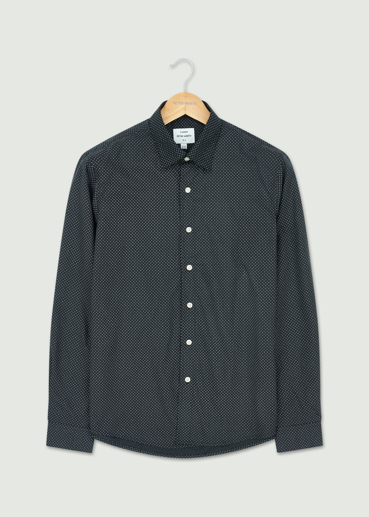 Preston Long Sleeve Shirt - Black