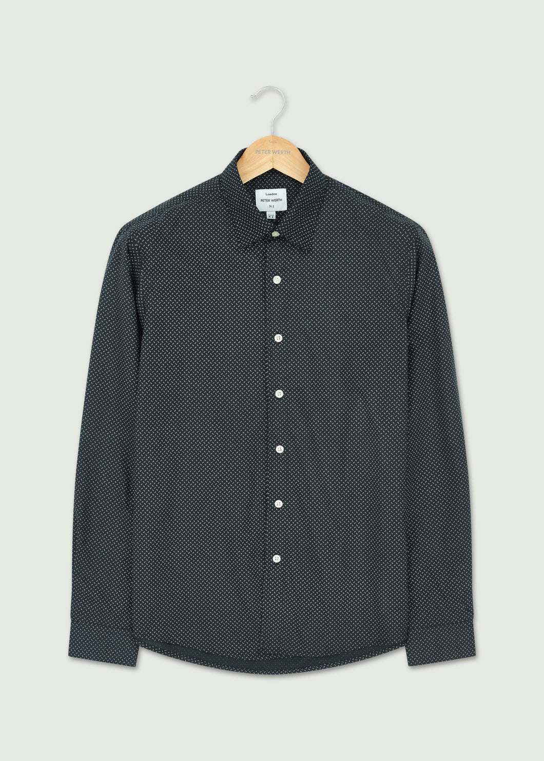 Preston Long Sleeve Shirt - Black