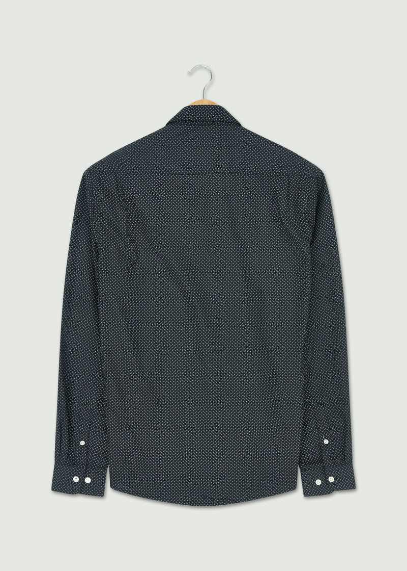 Preston Long Sleeve Shirt - Black