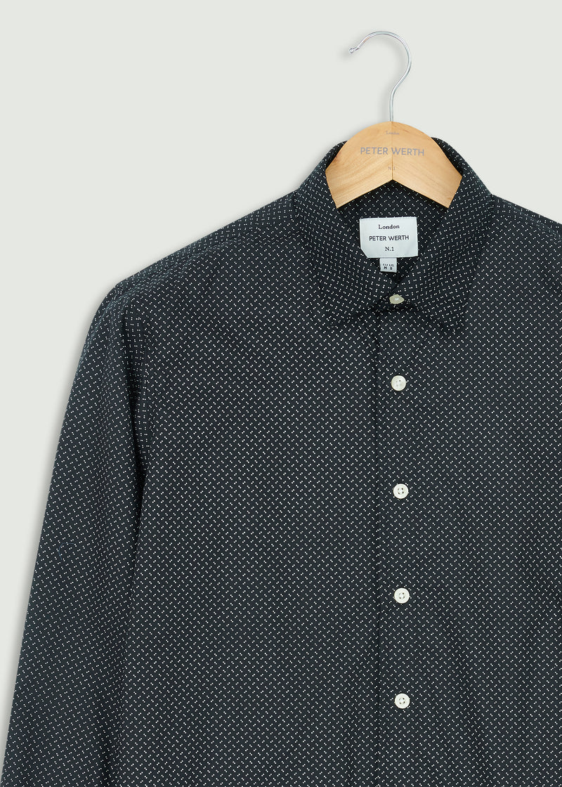 Preston Long Sleeve Shirt - Black