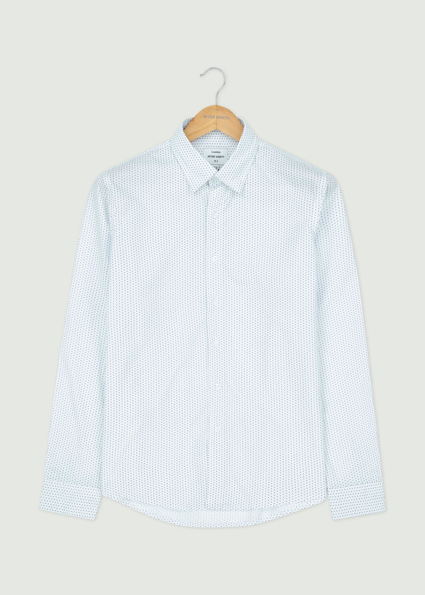 Roman Long Sleeve Shirt - White