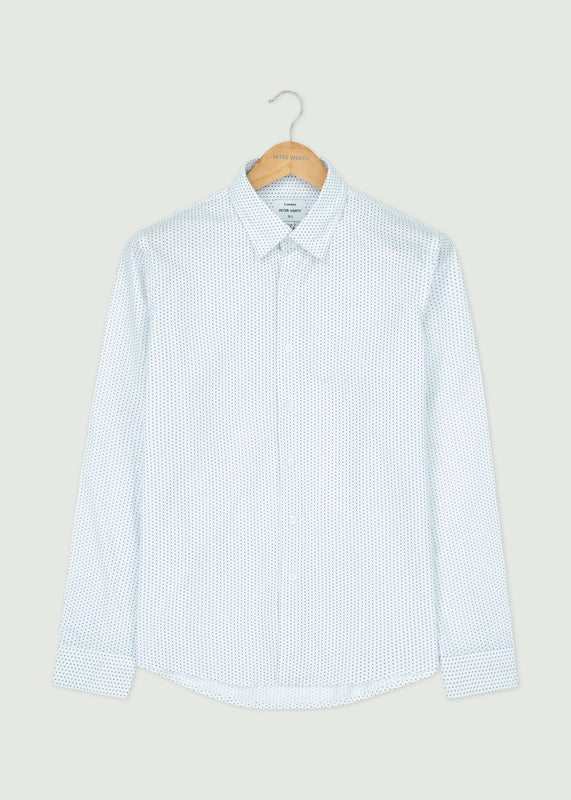 Roman Long Sleeve Shirt - White