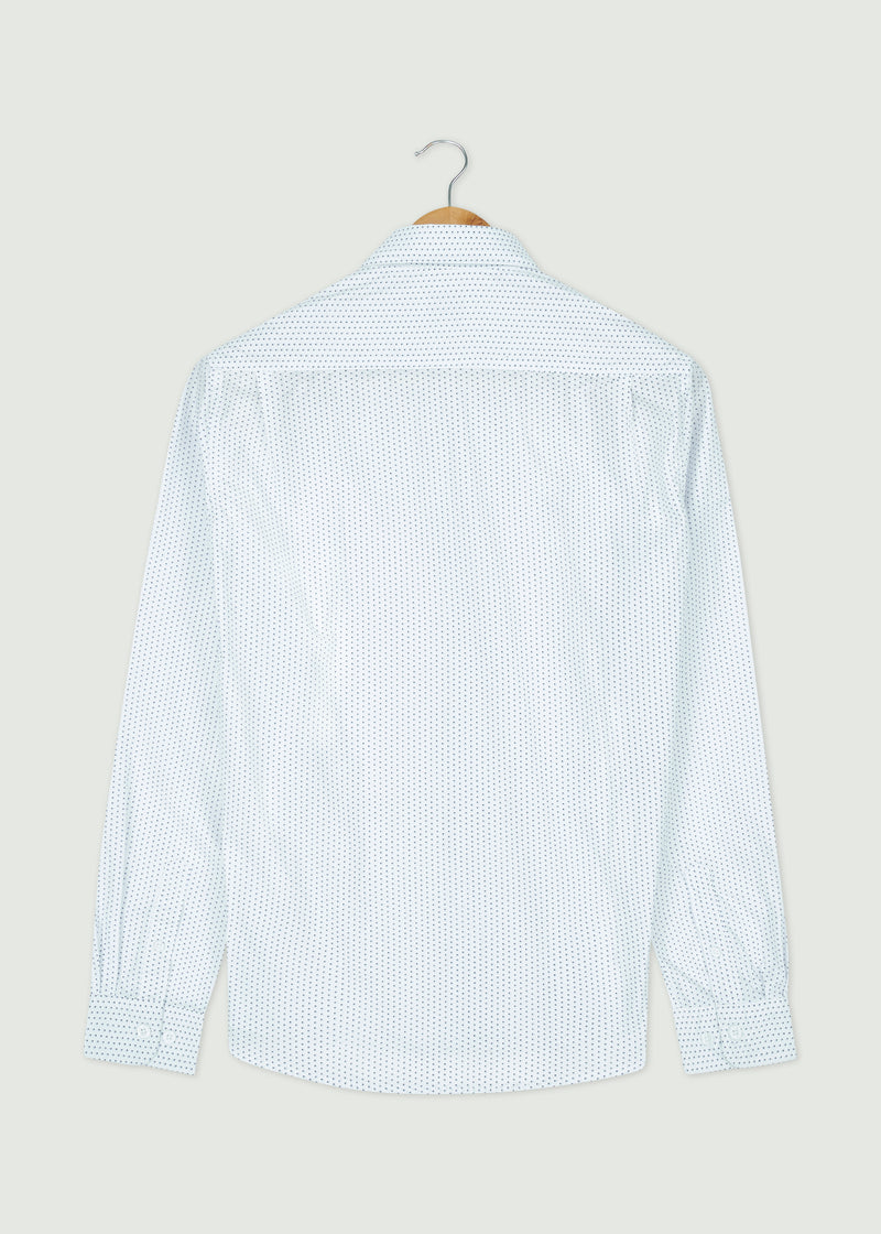 Roman Long Sleeve Shirt - White