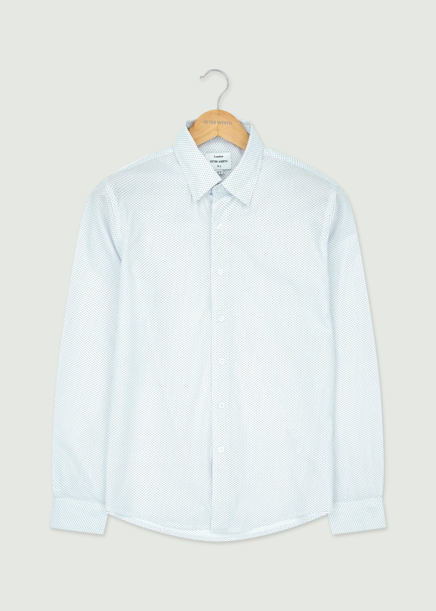 Thomas Long Sleeve Shirt - White