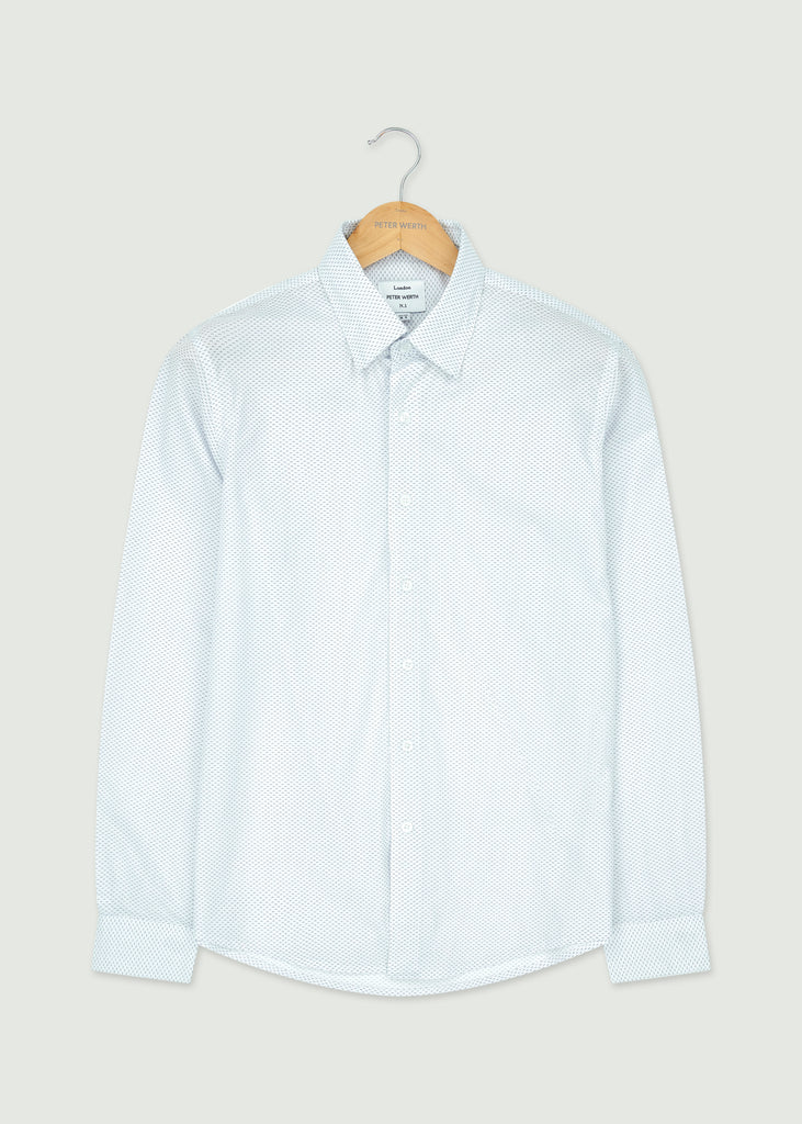 Thomas Long Sleeve Shirt - White