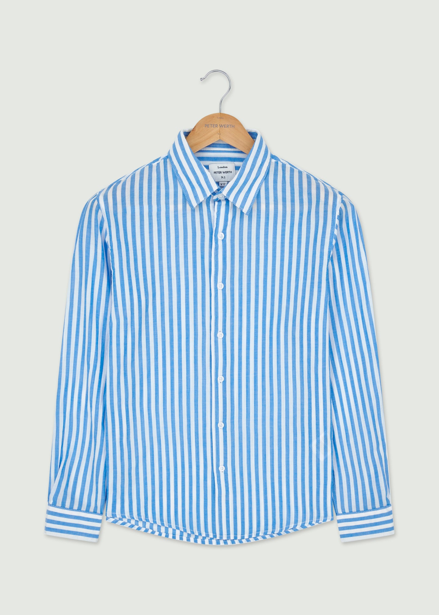 Valentine Long Sleeve Shirt - Blue