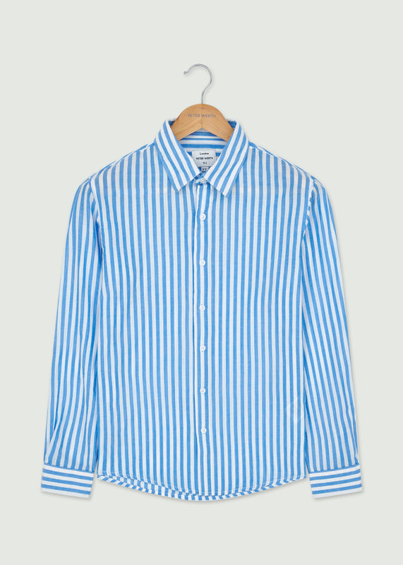 Valentine Long Sleeve Shirt - Blue