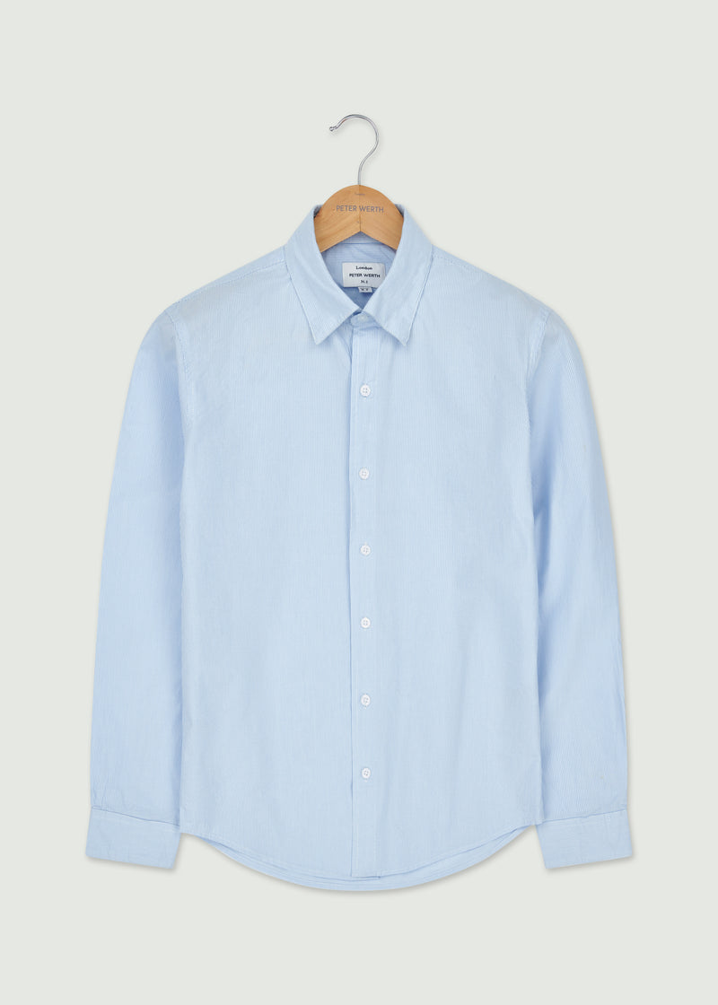 Dupont Long Sleeve Shirt - Light Blue