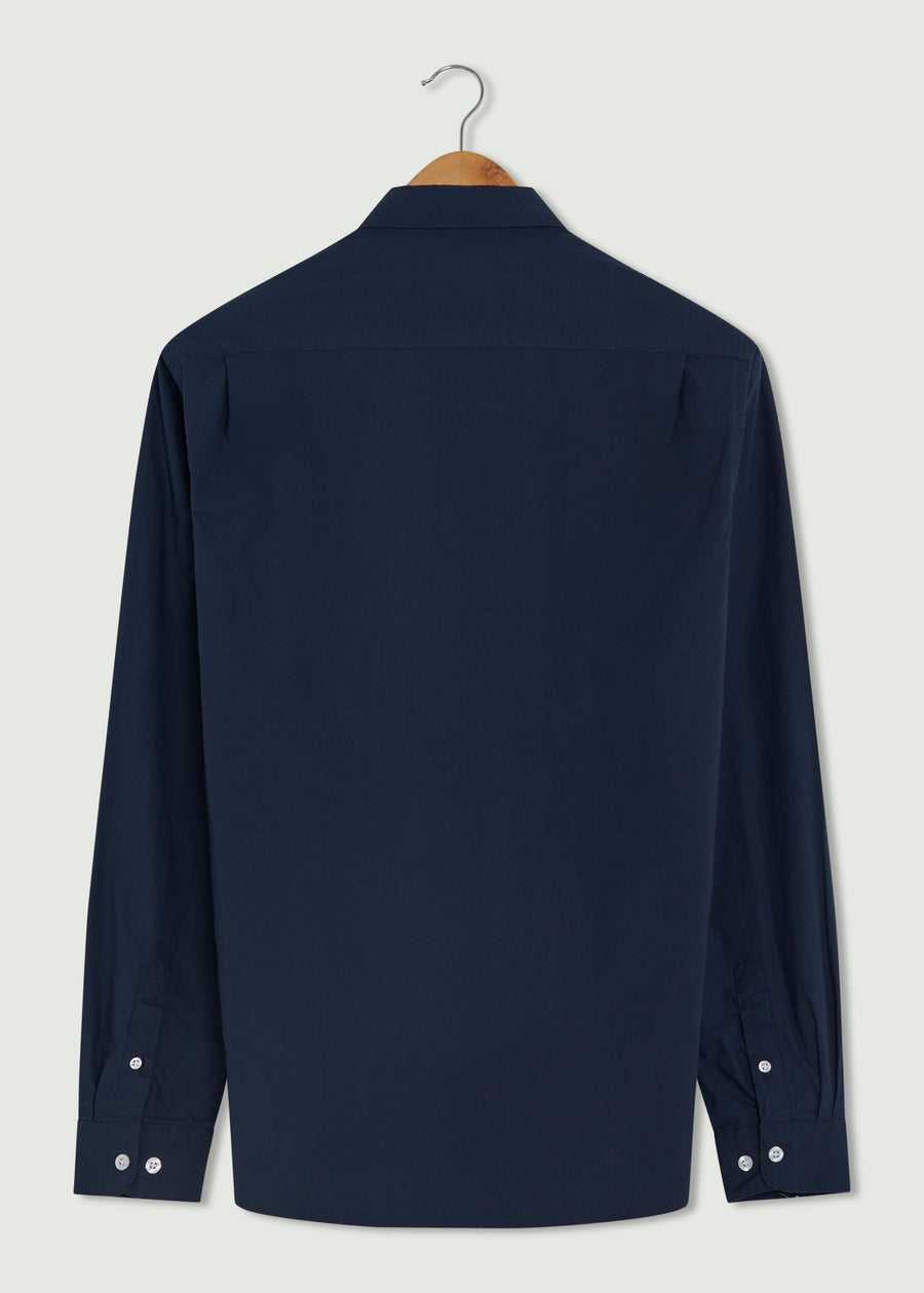 Peak Long Sleeve Shirt - Navy