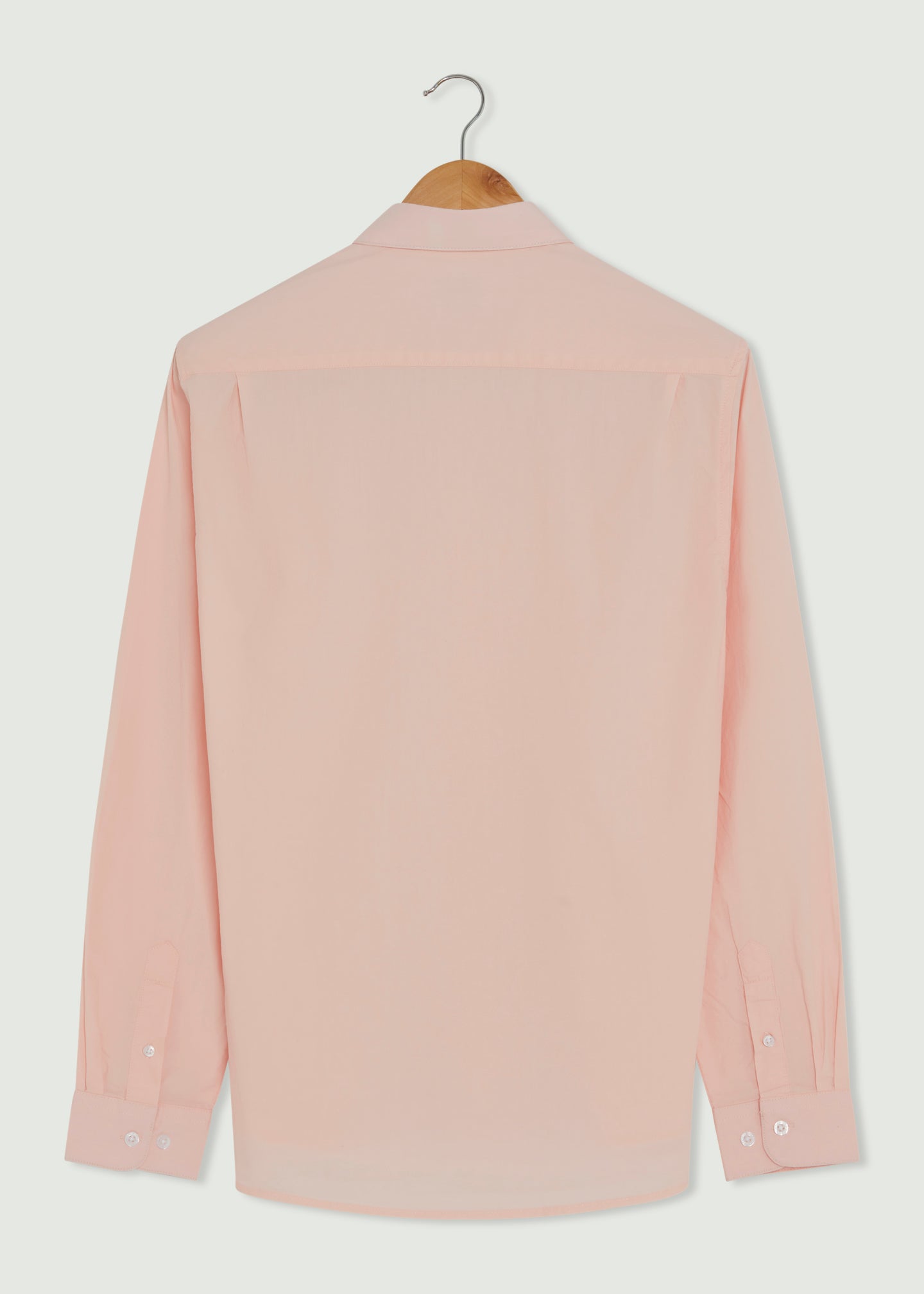 Peak Long Sleeve Shirt Pink Peter Werth