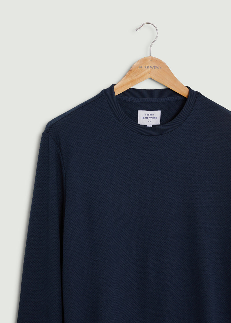 Official navy sweatshirt on sale