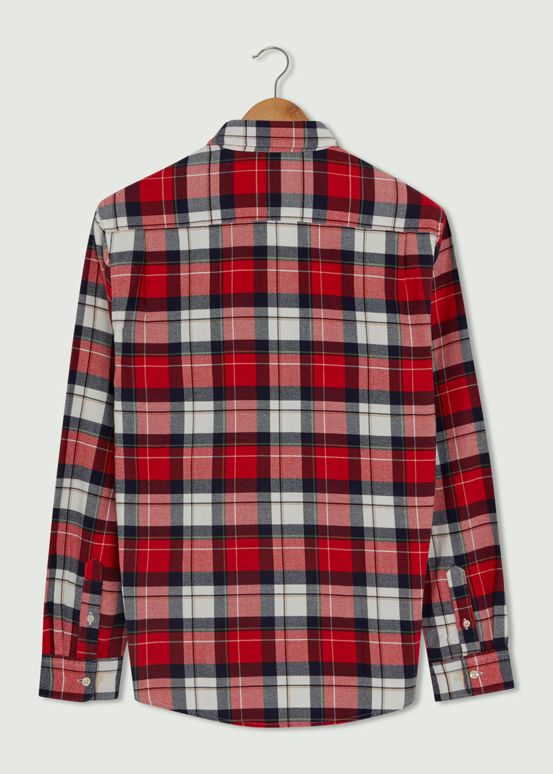 Dobney LS Shirt - Red/White