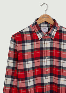 Dobney Long Sleeve Shirt - Red/White