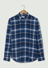 Load image into Gallery viewer, Elderton Long Sleeve Shirt - Blue/White